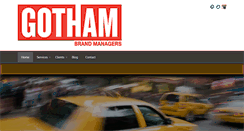 Desktop Screenshot of gothambrands.com